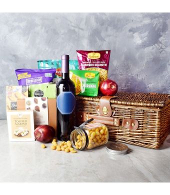 DIWALI GIFT BASKET WITH SPARKLING GIFTS & GOODIES