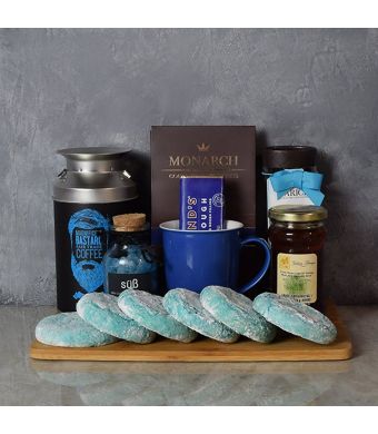 Kosher Coffee & Cookies Gift Basket