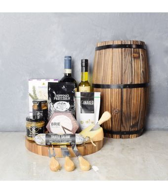 Classic Wine & Dine Gift Basket, wine gift baskets, gourmet gift baskets, gift baskets, gourmet gifts
