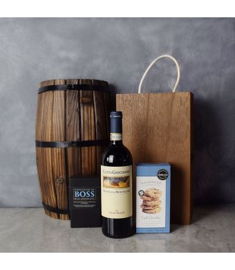 Chocolate & Wine Gourmet Gift Basket, wine gift baskets, gourmet gift baskets, gift baskets