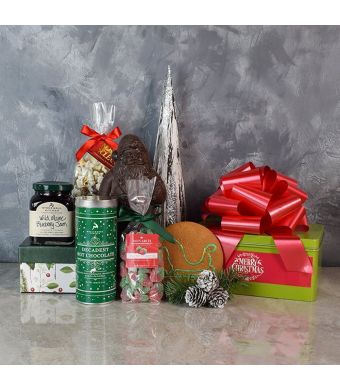 Sweet Christmas Treats Basket