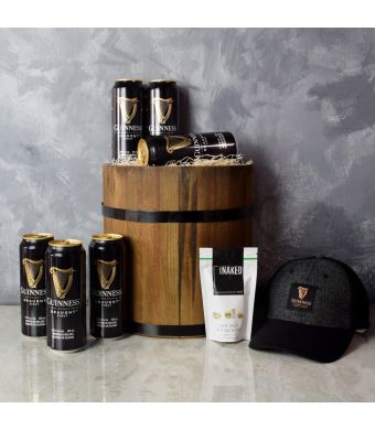 Barrel & Beers Gift Set, beer gift baskets, gourmet gift baskets, gift baskets, gourmet gifts