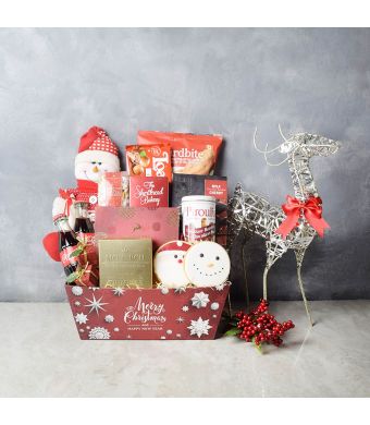 Gourmet Christmas Treats Set, gourmet gift baskets, Christmas gift baskets, gift baskets, gifts