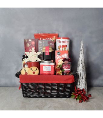 North Pole Delivery Gift Set, Christmas gift baskets, gourmet gift baskets, gourmet gifts, gift baskets