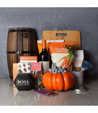 Happy Halloween Wine Basket