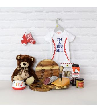 Cheese & Chocolate Baby Gift Set, baby gift baskets, baby gifts, gift baskets, newborn gifts
