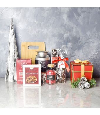 Holiday Hot Chocolate & Treats Basket
