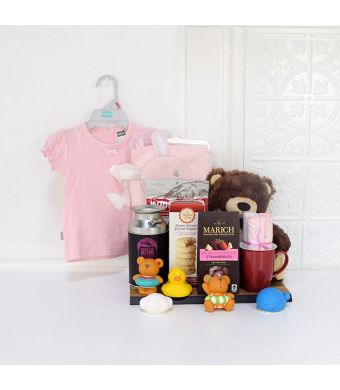 SOFT & CUDDLY BABY GIFT SET, baby gift basket, welcome home baby gifts, new parent gifts
