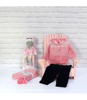 BABY GIRLS FIRST PAIR OF JEANS GIFT SET, baby gift hamper, newborns, new parents