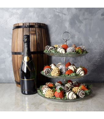 Dazzling Chocolates & Champagne Gift Set