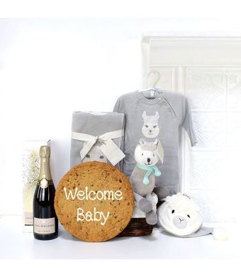 Lil’ Baby Llama Celebration & Arrival Gift Set, Unisex Gifts, Baby Gifts, Unisex Gifts